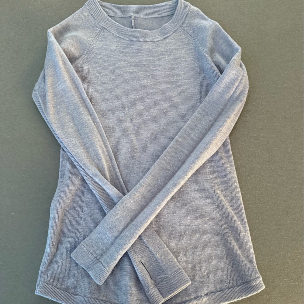Lululemon lavender Long Sleeve Sweater